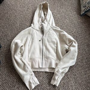 Lululemon Scuba Full-Zip Cropped Hoodie